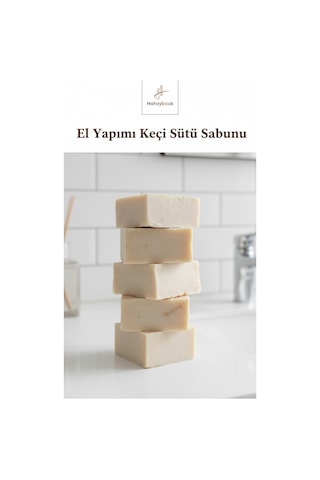 Keçi Sütü Sabunu 6 Adet Doğal Peeling Doğal