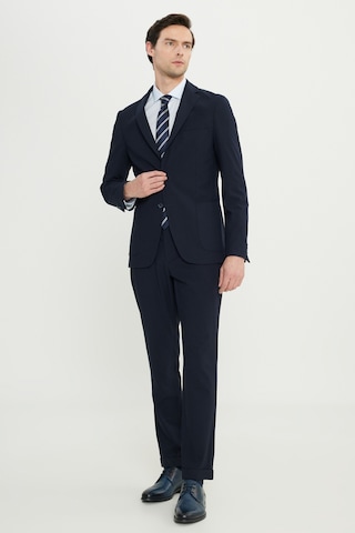 Erkek Lacı Slim Fit Dar Kesim Mono Yaka Gofre Desenli Torba Cepli Takım Elbise Lacı