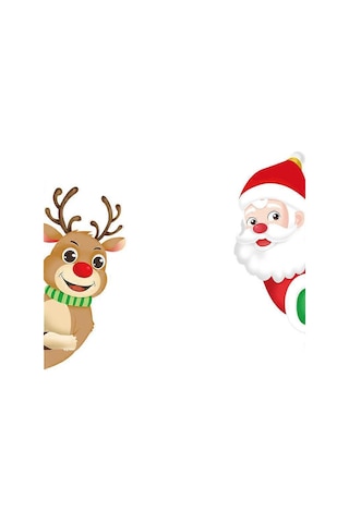 Noel Çıkartmaları Kendin Yap Noel Çıkartmaları Dekoratif Pencere Çıkartmaları 2024 Noel Çıkartmaları Noel Ağacı Çıkartmaları Noel