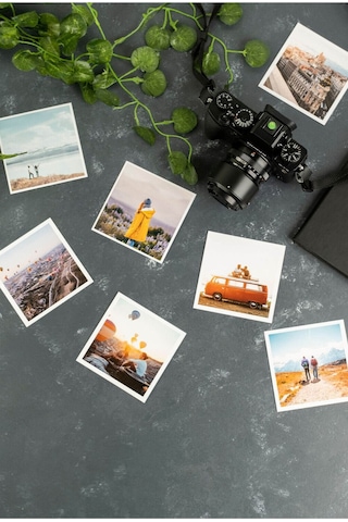 Kişiye Özel Premium Fotoğraf Baskısı 50 Adet Kare 10x10 Cm