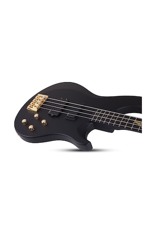 Schecter Johnny Christ Signature Bas Gitar Mat Siyah