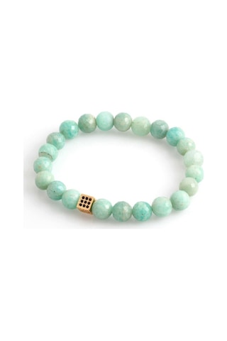 Amazonit Doğal Taşlı Bileklik (550779081)