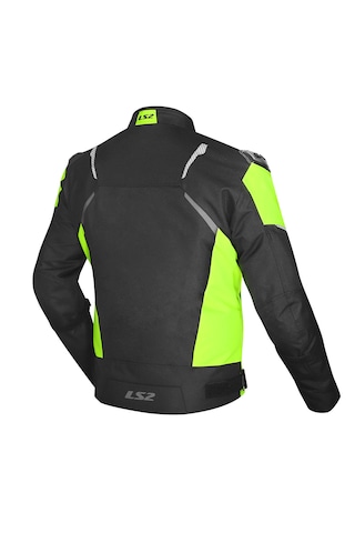 Ls2 Zoom 4 Mevsim Motosiklet Montu Siyah-neon Sarı