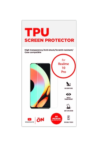 Realme 10 Pro Ekran Koruyucu Tam Kapatan Hd Film