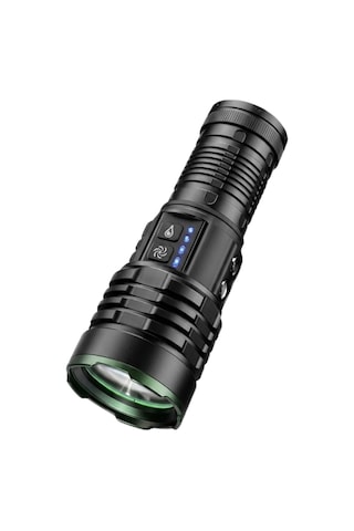 Şarjlı - 964 - El Feneri Güçlü Uzun Menzilli Led - Csmo-tex - Aydınlatma Feneri