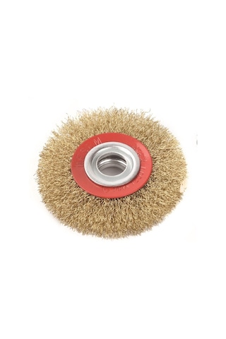 Meşem 4042 Dairesel Çelik Tel Fırça 150 Mm