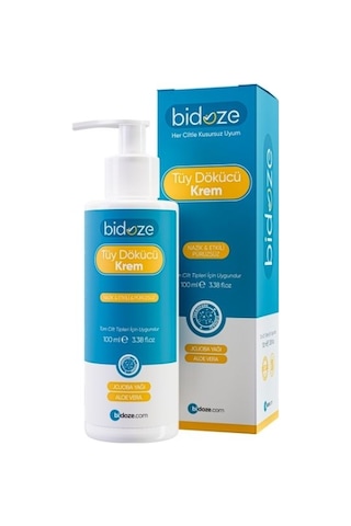 Bidoze Aloe Vera & Jojoba Tüy Dökücü Krem 100 ML