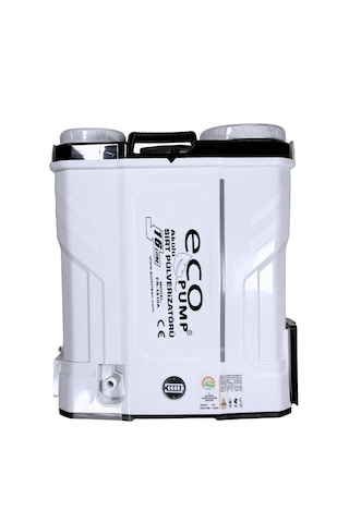 Pomilsan Eco Pump 1000C Lityum Akülü Karıştırıcılı 16 Litre Beyaz Sırt İlaçlama Pompası