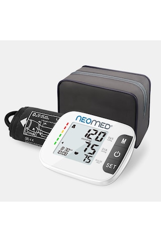 Neomed Dbp-1359 Büyük Ekranlı Hafızalı Üstk Koldan Dijital Tam Otomatik Tansiyon Aleti
