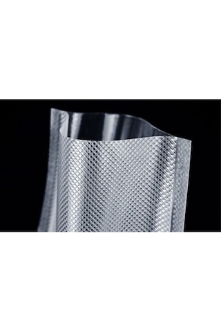 17x25, 100 Adet Tırtıklı Vakum Makinesi Poşeti