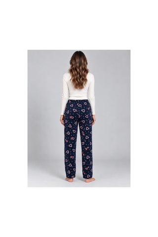 Mavera Mv02 Kadın Lacivert Uzun Pijama Altı Lacivert - 938667444 Lacivert - 938667444 Lacivert
