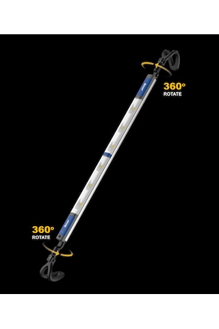 Mercure Mc-6856 Şarjlı Led Kaput Feneri Siyah