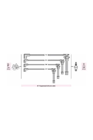 Buji- Kablosu Crx Iıı Vti / Vtec I 1600 16v 1992-95-accord 2000 1992-cıvıc Iv 1991-95 Netex Ntx Sp07