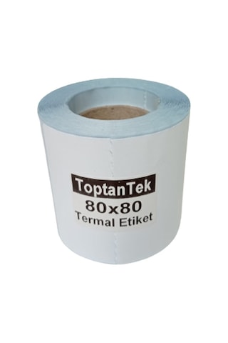 Termal Etiket 80X80 Eko Termal Etiket