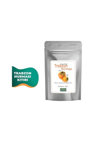 Trabzon Hurması Kuru Meyve Cipsi Dondurularak Kurutulmuş Freeze Dried 30 G