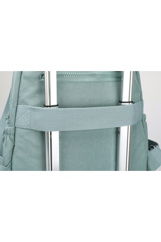 Geeksen Geniş Hacimli Çok Fonksiyonlu Nilon Sırt Çantası - Gri, Ayarlanabilir Askılar, Günlük Seyahat Ve Hafif Yük İçin Tek/çift Sırt/el Tutusu Gri