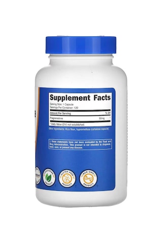 Nutricost Pregnenolone Brain & Cognitive 50 Mg 120 Capsules