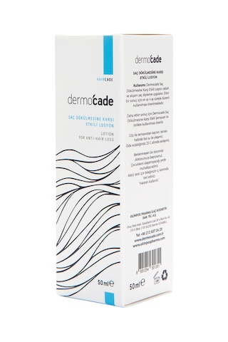 Dermocade Saç Dökülmesini Önleyici Etkili Losyon 50 ML