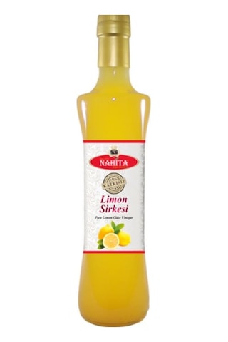 Nahita Katkısız Limon Sirkesi Cam 500 ML