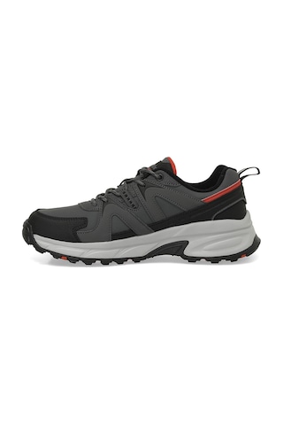 Kinetix Harles Pu 4pr Gri Erkek Outdoor 000000000101780875 Gri-sıyah-a Kırmızı Gri - Siyah - Kırmızı
