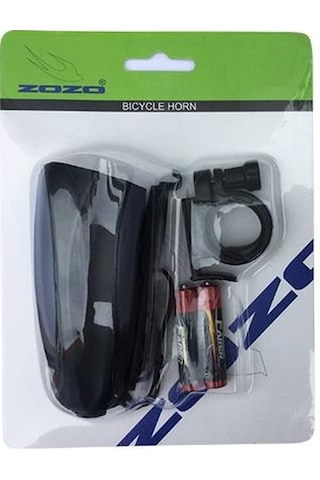 Zozo 120 Desibel Elektronik Bisiklet Kornası Siyah