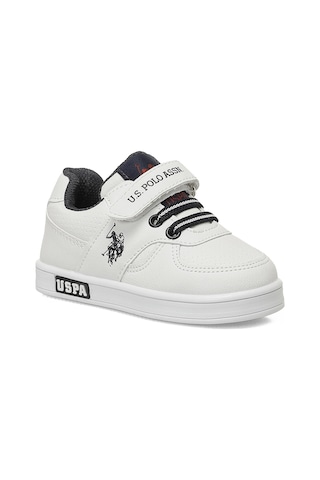 U.s. Polo Assn. Cameron Jr 6fx Beyaz Erkek Çocuk Sneaker Beyaz