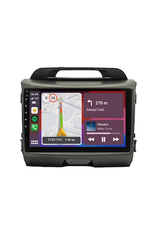 Otolas Kia Sportage Android Multimedya Ekran 2011-2015 4 Gb + 128 Gb 9"