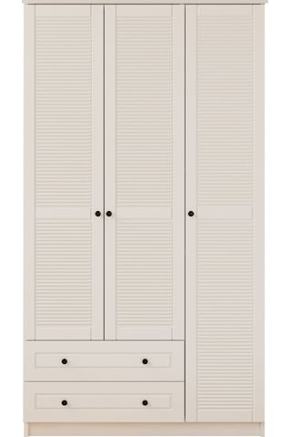 Rabi Mobilya Diva Country 3 Kapak 2 Çekmece Mega Gardırop