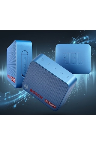 Jbl Bosch Özel Seri, Go Essential, Bosch Expert Harman Jbl Bluetooth Hoparlör, Ipx7, Mavi