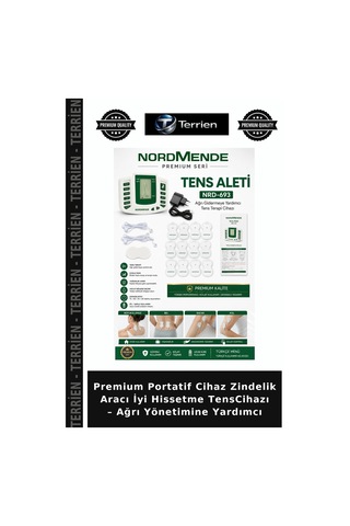 Premium Portatif Cihaz Zindelik Aracı İyi Hissetme Tenscihazı Yönetimine Yardımcı