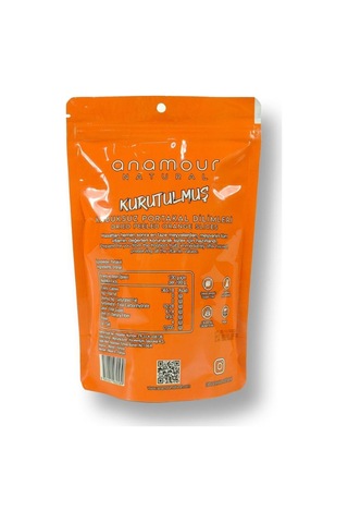 Anamour Natural Kabuksuz Portakal Kurusu 25 G