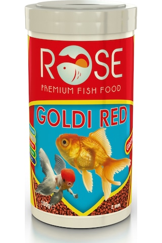 Goldi Red Granulat 250 ml Japon Balık Yemi