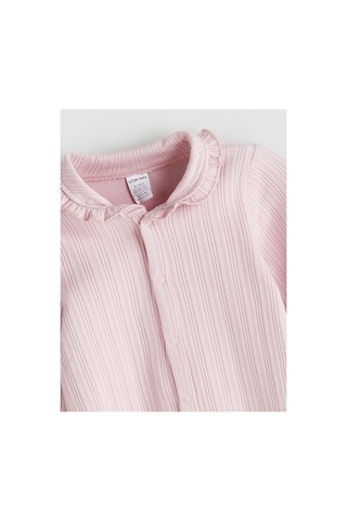Alıta Cıty Farkıyla Lcw Baby Pembe Bebe Yaka Kız Bebek Tulum - 940159397