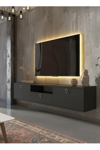 Resital Tv Ünitesi S1834-4 Antrasit Antrasit