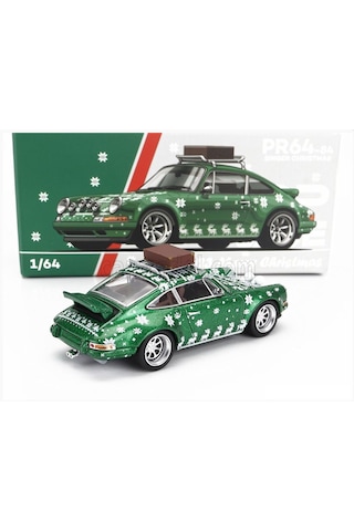 Pop Race1/64 Porsche 964 Singer 911 Merry Christmas Limited Edition 84 Yılbaşı Özel
