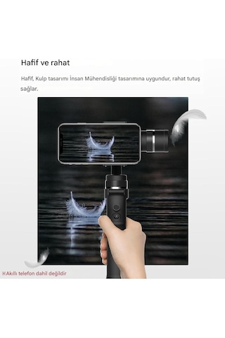 Funsnap Gimbal 3 Eksenli Akıllı Telefon Sabitleyici