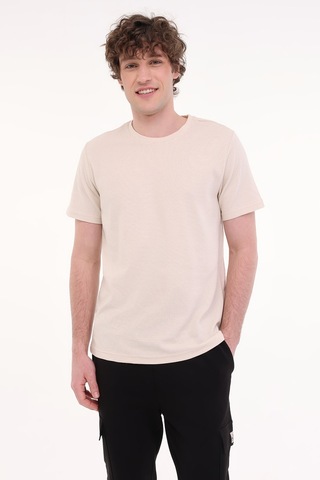 Dkny Kınetıx 5m Mb Cz Jk 11bs101 5fx Bej Erkek Kkol T-shırt Beyaz Beyaz