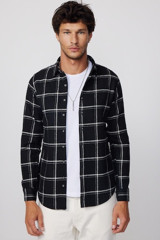 Tudors Slim Fit Dar Kesim Cepli Kareli Oduncu Erkek Gömlek-28532-multi Çok Renkli