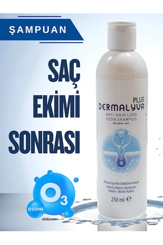 Dermalyva 15 Aktifli Saç Ekimi Sonrası Şampuan 250 ML