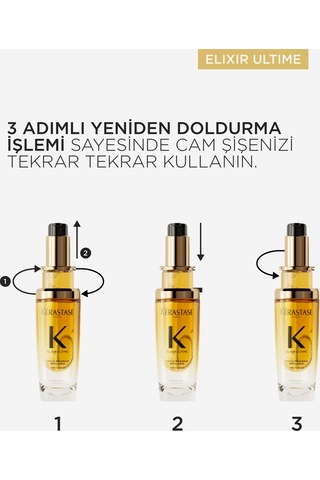 Elixir Ultime Saç Bakım Yağı Refill 75 Ml