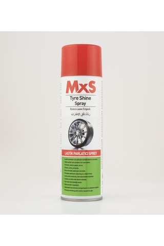 Mxs Lastik Parlatıcı Sprey 500 Ml - Solvent Bazlı Tyre Shine Spray