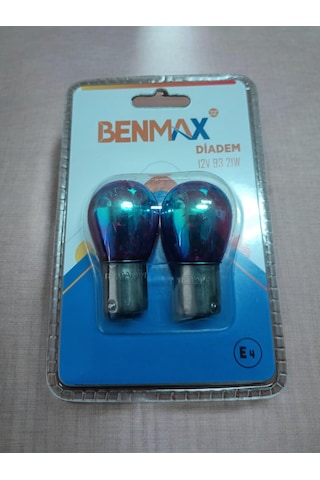 Premium Hologram Diadem Ampul Tek Duy 12v 93 21w E4 Amber Sinyal Ampulü Takımı 2 Adet Diadem Ampül Turuncu