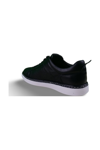 Erkek Hakiki Deri Sneaker Siyah