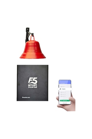 F5 Smart Fabrika Mola Zil Saati Seti Tek Çanlı Set