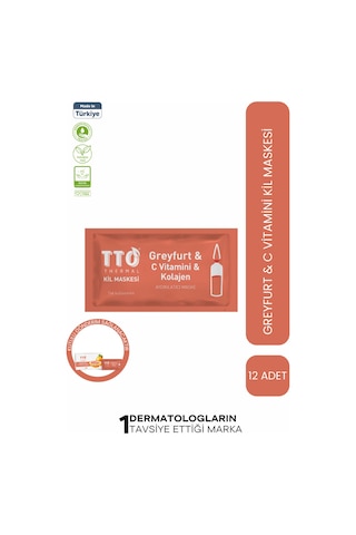 Tto Thermal Kil Maskesi Greyfurt & C Vitamini