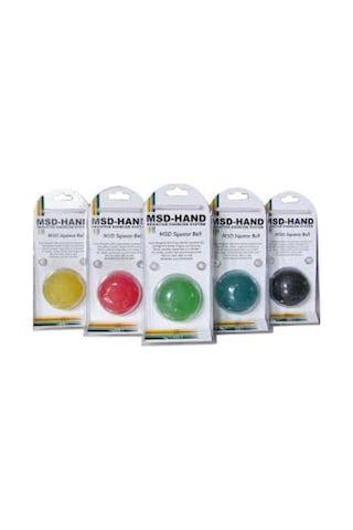 Msd Squeeze Ball - Silikon El Egzersiz Topu-Yeşil