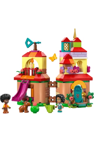 LEGO® ǀ Disney Mini Enkanto Evi 43261 - 5 Yaş ve Üzeri Prenses Seven Çocuklar için Yaratıcı Oyuncak Yapım Seti (186 Parça)