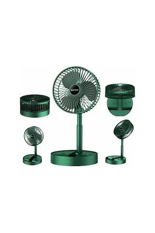 Northcity Katlanabilir Usb Şarjlı Masaüstü Soğutucu Mini Fan Telefon Tutucu
