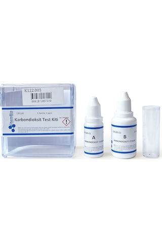 Chembio Karbondioksit Test Kiti 70 Test Titrimetrik 1 Ppm/Damla