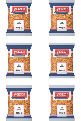 Yazar Patlatmalık Cin Mısır 6 x 900 G